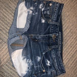 american eagle jean shorts